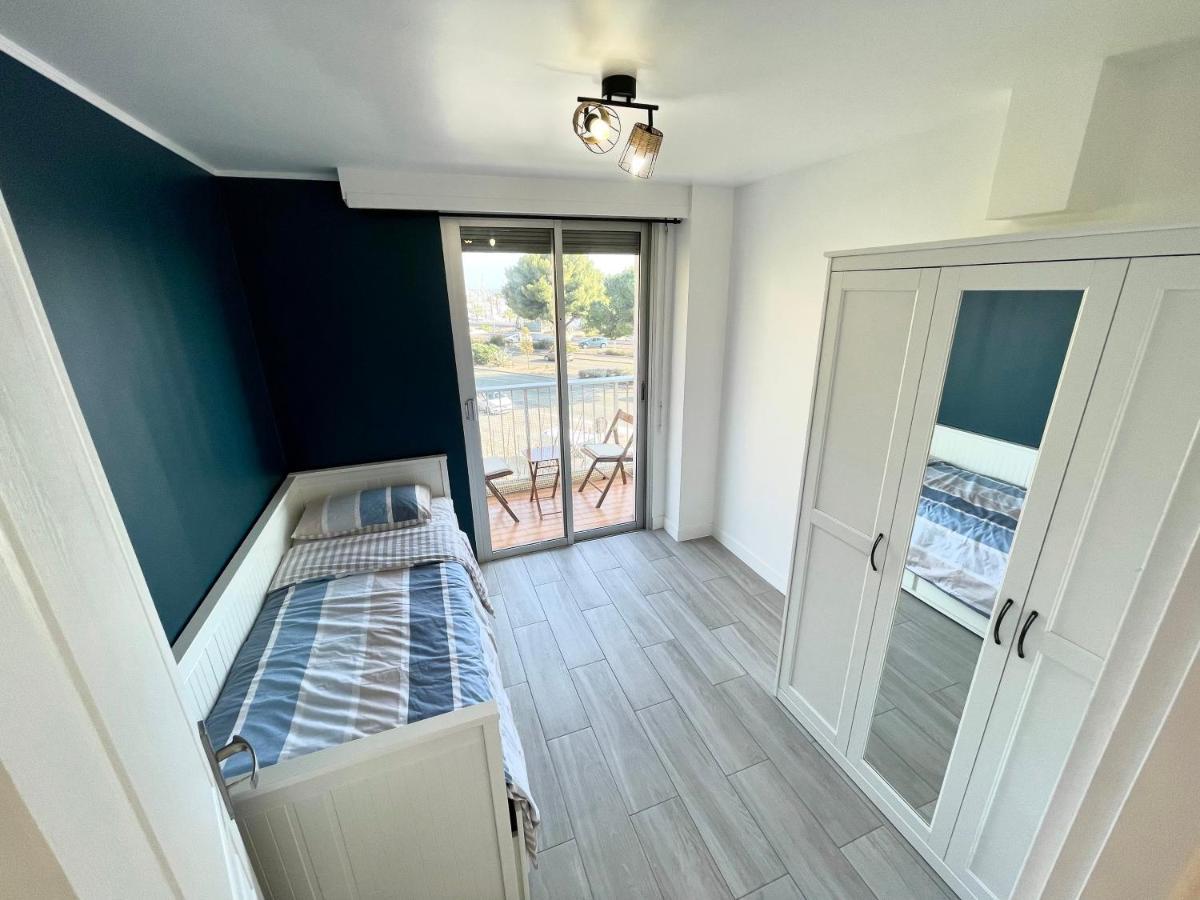 Appartement Bord De Mer Avec Piscine Saint-Laurent-du-Var Luaran gambar